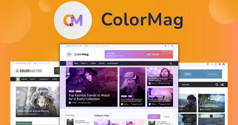 ColorMag Pro - #1 Magazine Style WordPress Theme