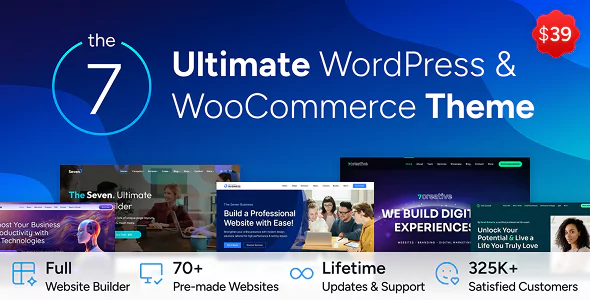 The7 - Website and eCommerce Builder for WordPress