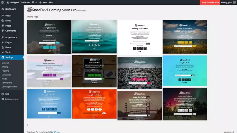 SeedProd Coming Soon Page Pro