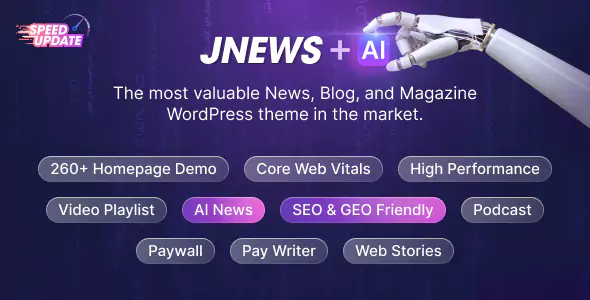 JNews - WordPress Newspaper Magazine Blog AMP Theme
