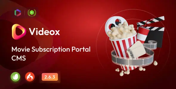 Videox Movie Subscription Portal CMS