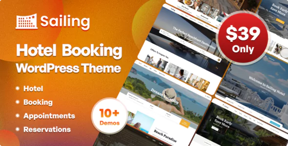 Sailing - Hotel WordPress Theme
