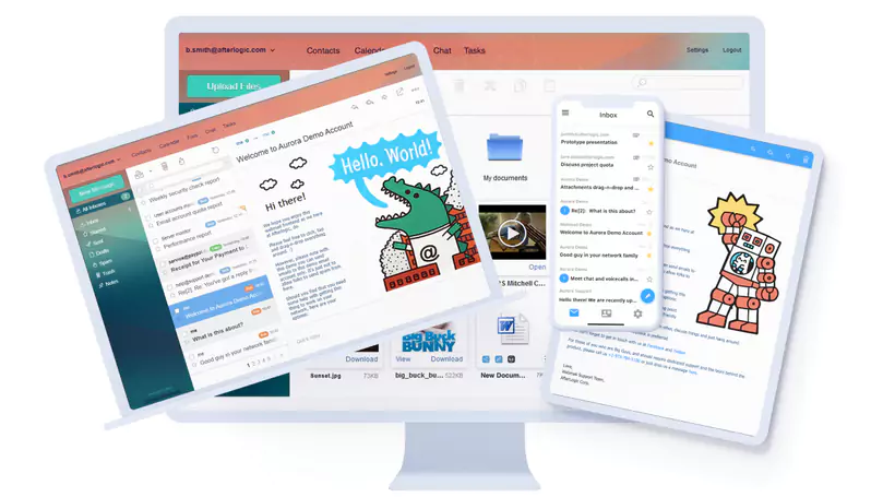 Afterlogic Aurora Corporate - Groupware System for Businesses & Providers