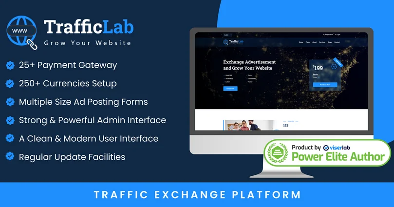 TrafficLab - Traffic Exchange Platform